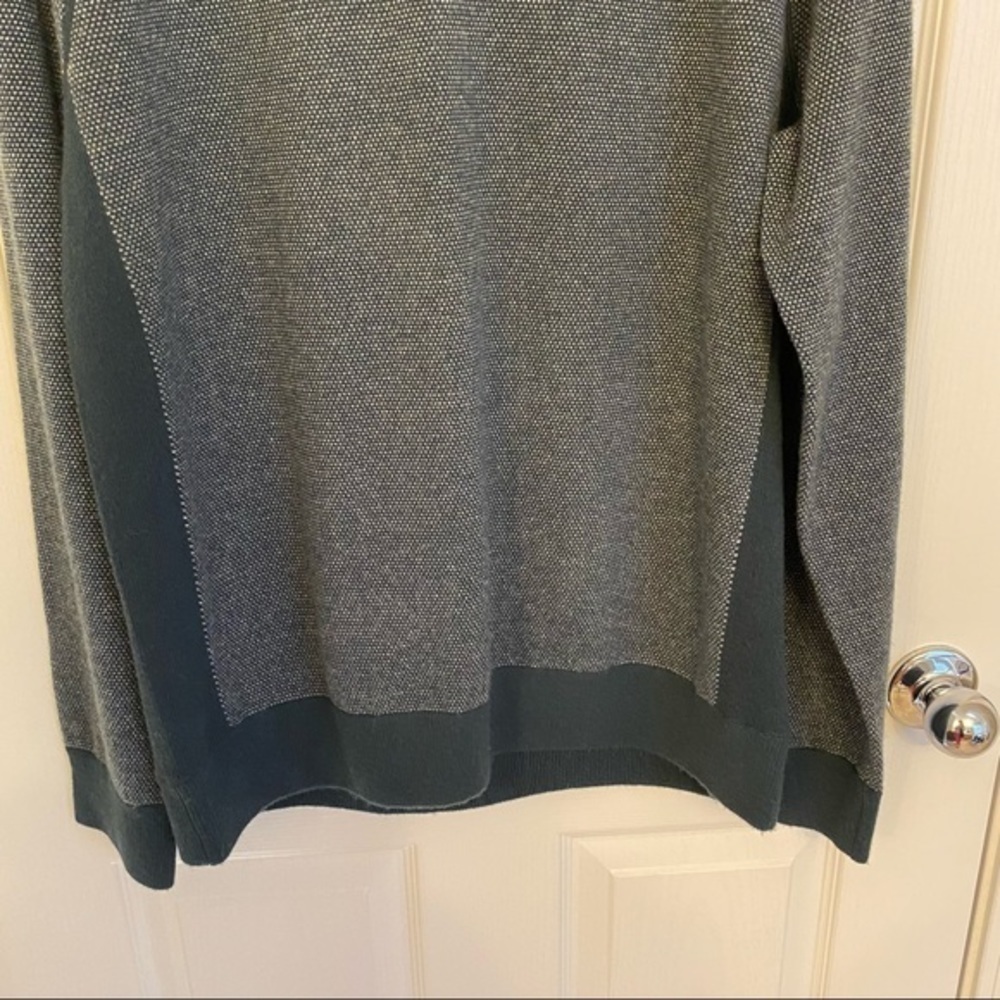 VINCE Bird's Eye Stitch Wool & Cashmere Sweater - Picture 5 of 10